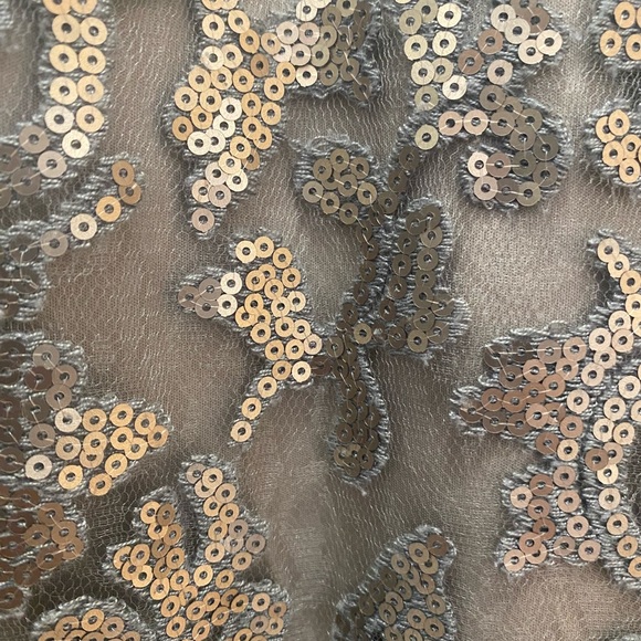 TADASHI SHOJI gold sequin midi even dress! - Picture 9 of 9